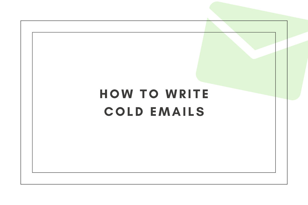 how to write cold emails