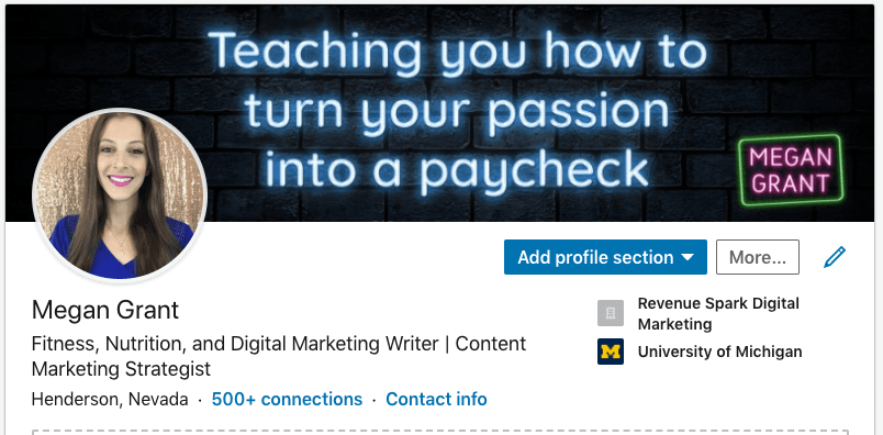 Megan Grant LinkedIn Profile