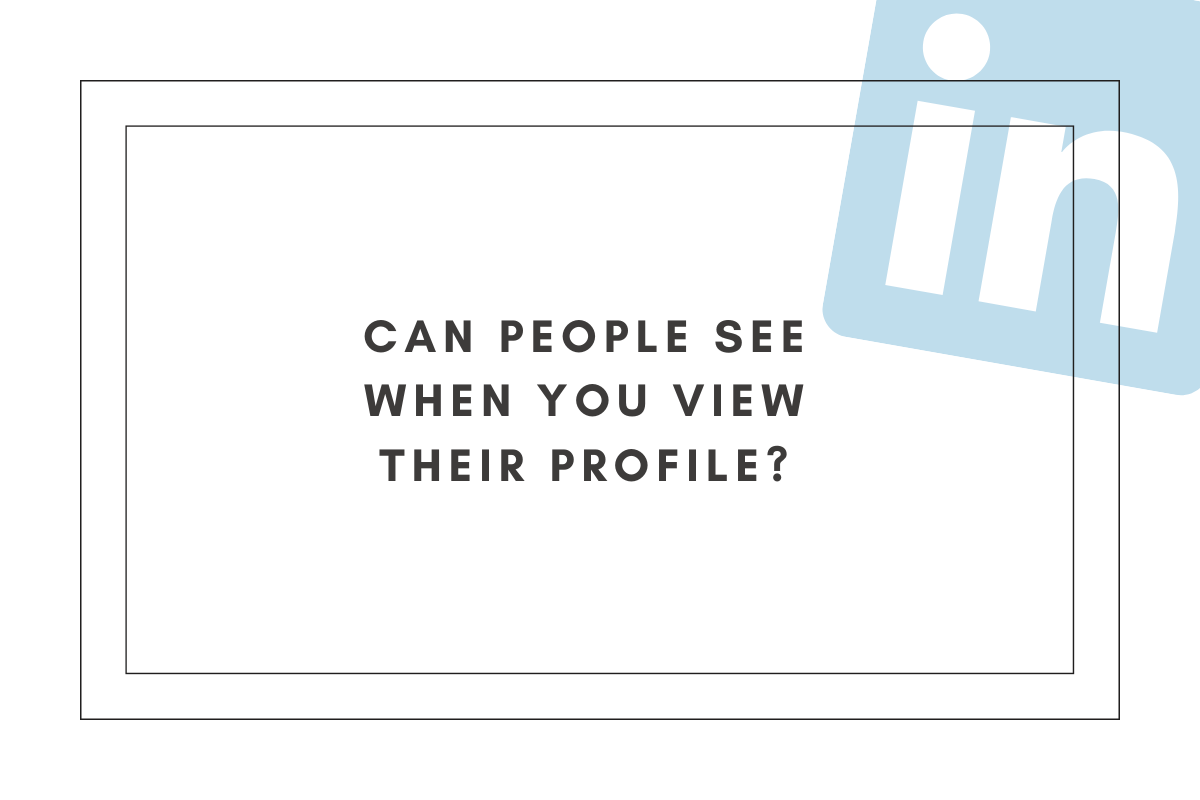 LinkedIn profile views